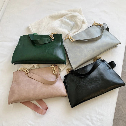 Fashion Shoulder Bag For Women Soft Synthetic Leather Crossbody New Design Large Capacity Female Un 4