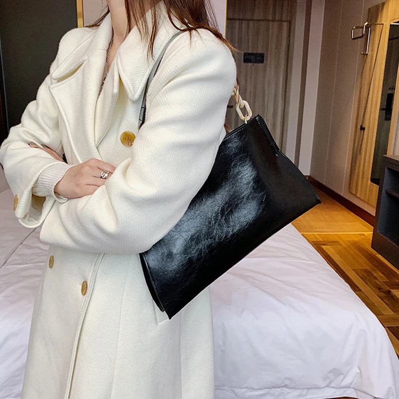 Fashion Shoulder Bag For Women Soft Synthetic Leather Crossbody New Design Large Capacity Female Un 5