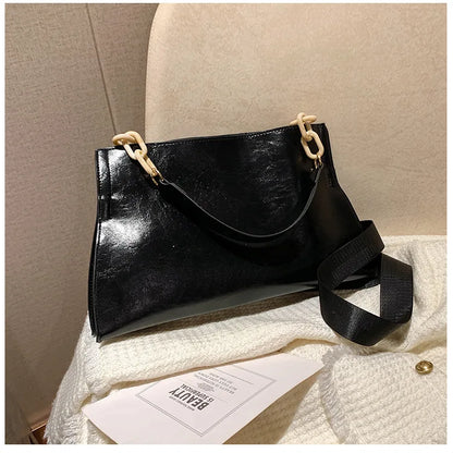 Fashion Shoulder Bag For Women Soft Synthetic Leather Crossbody New Design Large Capacity Female Un 2