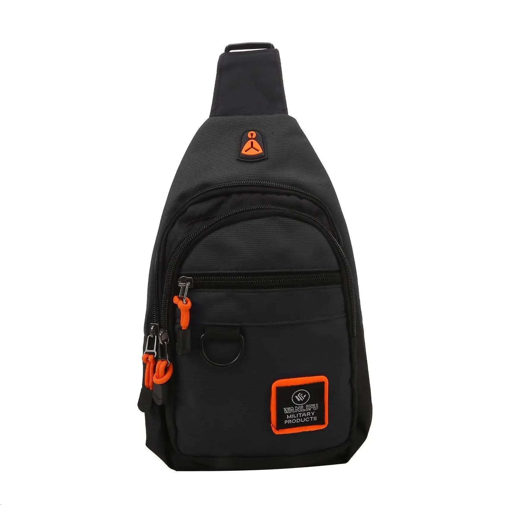 Business Chest Crossbody Portable New Men Shoulder Bag MultiLayer Single 1