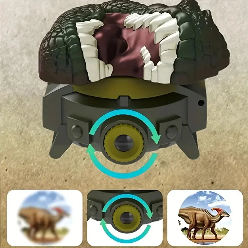Electronic 3D Dinosaur Watch For Kids  Fun Projection Luminous Toy 3