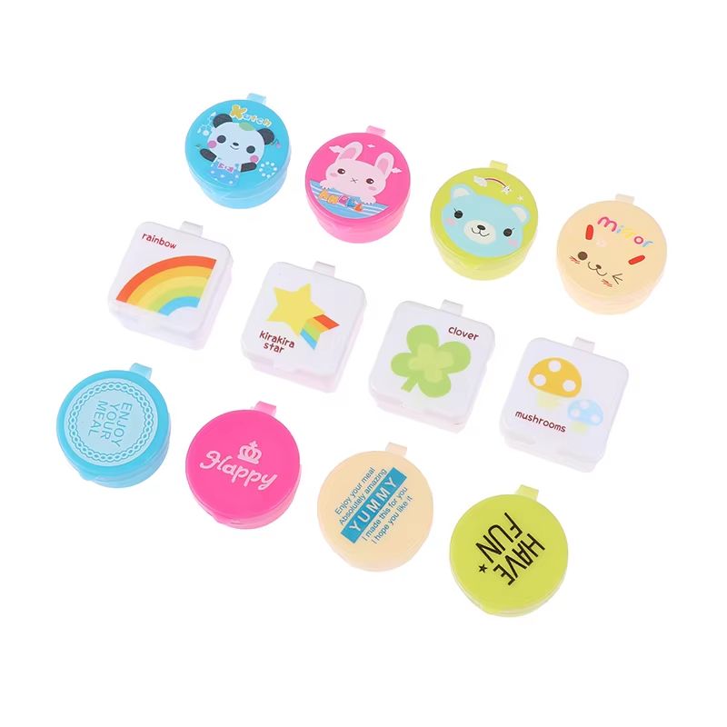 4Pcs Portable Bento Sauce Containers  Cute Mini Squeeze Condiment Bottles For Salad Ketchup And Mor 2