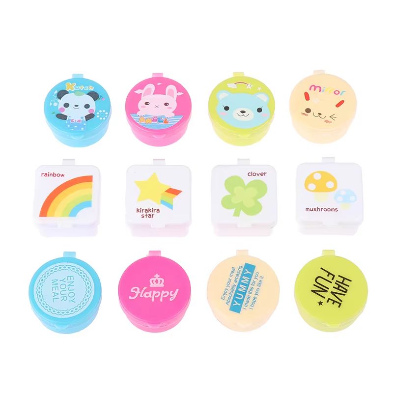4Pcs Portable Bento Sauce Containers  Cute Mini Squeeze Condiment Bottles For Salad Ketchup And Mor 4