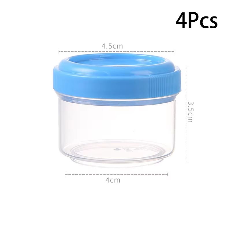 4Pcs Portable Bento Sauce Containers  Cute Mini Squeeze Condiment Bottles For Salad Ketchup And Mor 12