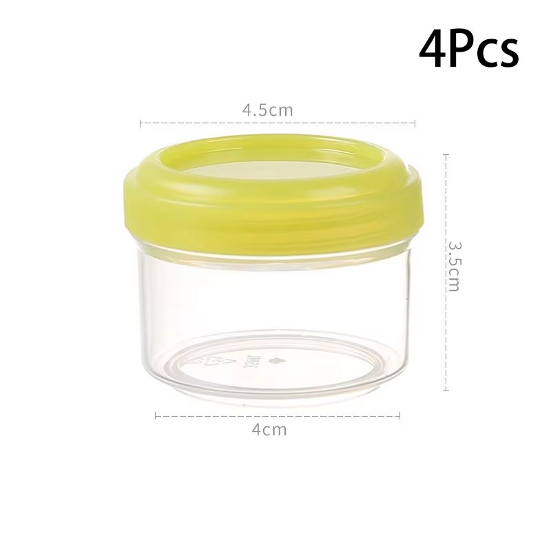 4Pcs Portable Bento Sauce Containers  Cute Mini Squeeze Condiment Bottles For Salad Ketchup And Mor 13