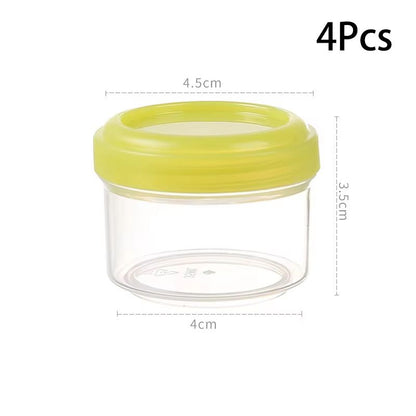4Pcs Portable Bento Sauce Containers  Cute Mini Squeeze Condiment Bottles For Salad Ketchup And Mor 13