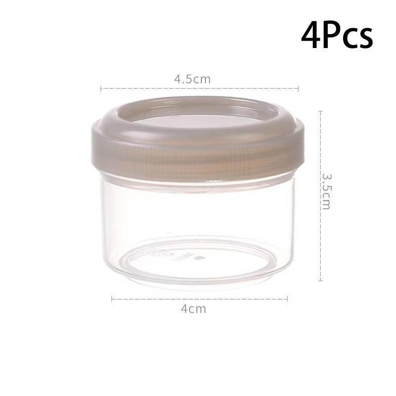 4Pcs Portable Bento Sauce Containers  Cute Mini Squeeze Condiment Bottles For Salad Ketchup And Mor 14