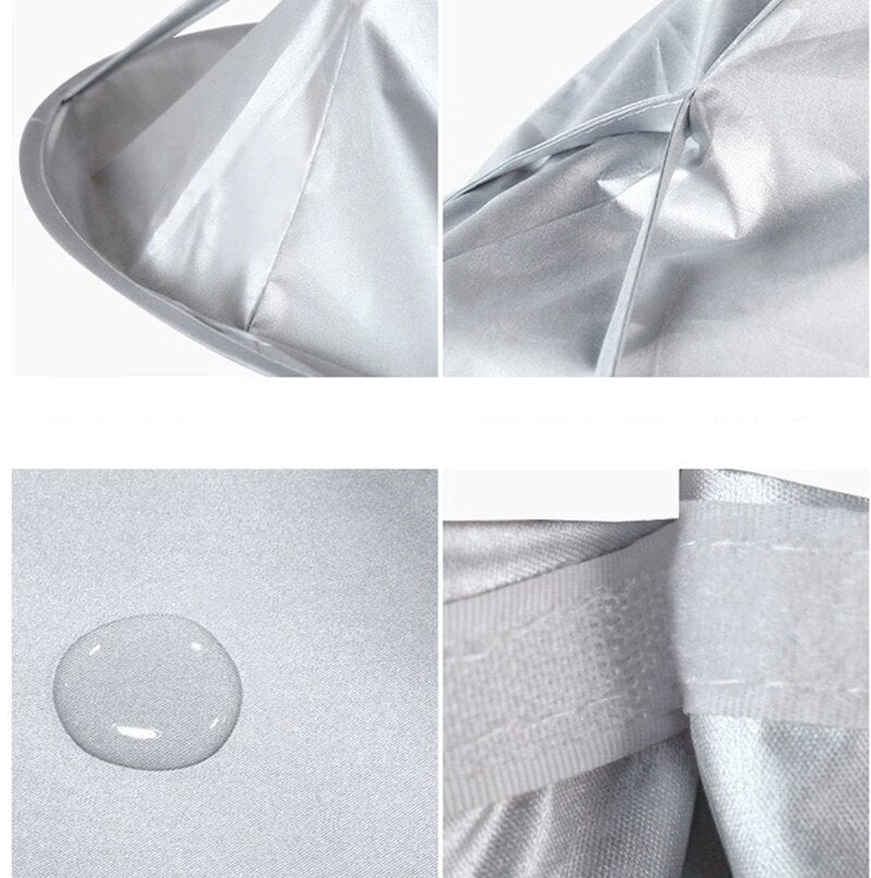Adult Medium Size Haircut Cloak Cloth Breathable Hair Dye Tool Fold Able Household Haircut Cloak 4