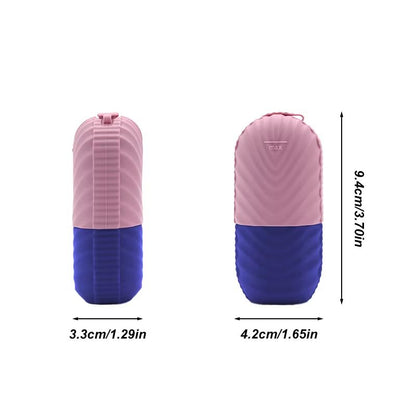Silicone Facial Ice Mold Applicator  Reusable Ice Cube Roller For Skin Care And Facial Massage 5