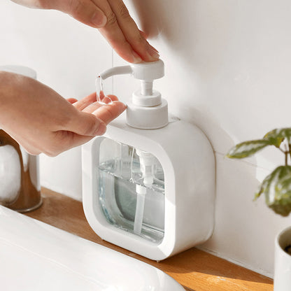 LargeCapacity Soap Dispenser Bottle Transparent Plastic Press Bottle Ideal For Travel Kitchen Bathr 3