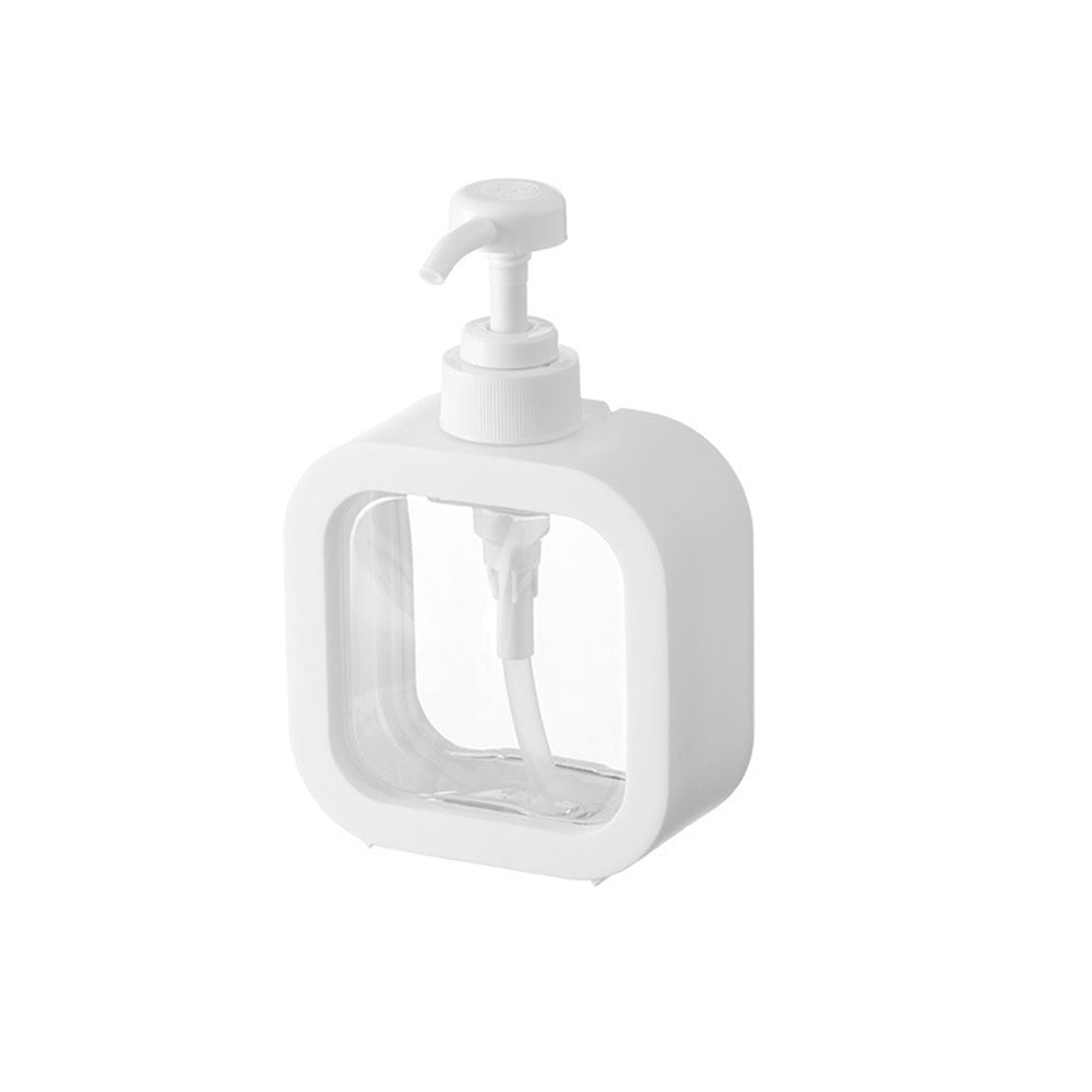 LargeCapacity Soap Dispenser Bottle Transparent Plastic Press Bottle Ideal For Travel Kitchen Bathr 5
