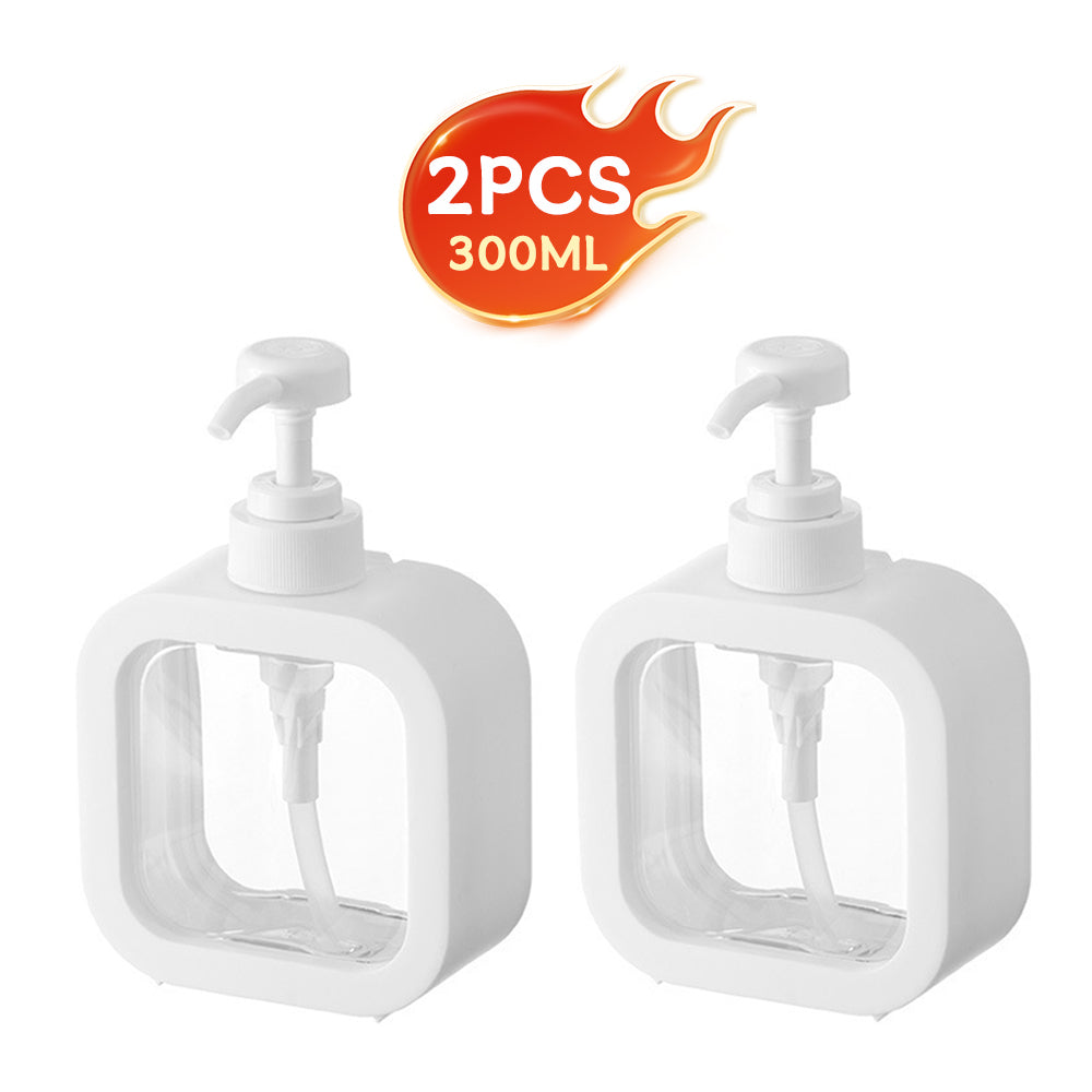 LargeCapacity Soap Dispenser Bottle Transparent Plastic Press Bottle Ideal For Travel Kitchen Bathr 7