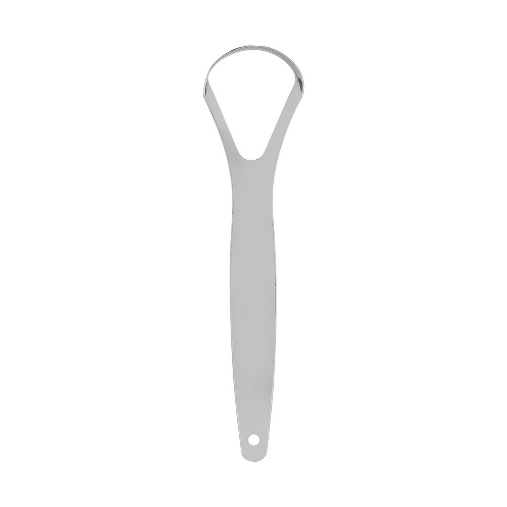 Stainless Steel Tongue Scraper Ultra Thin Portable Cleaner For Bad Breath Reusable Oral Care Tool 5