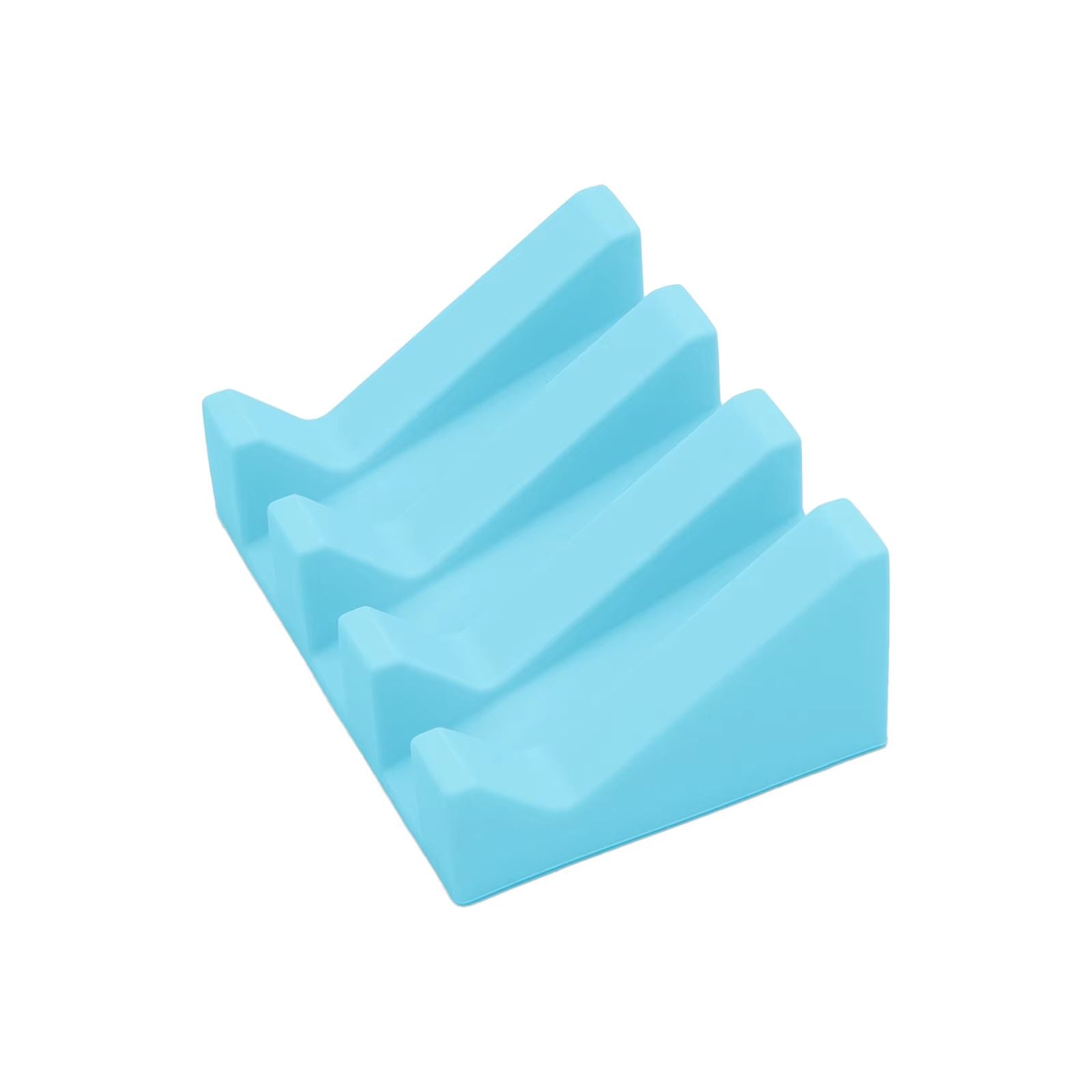 Silicone Drainage Soap Dish  Automatic Soap Rack For Bathroom NonSlip Soap Holder 10