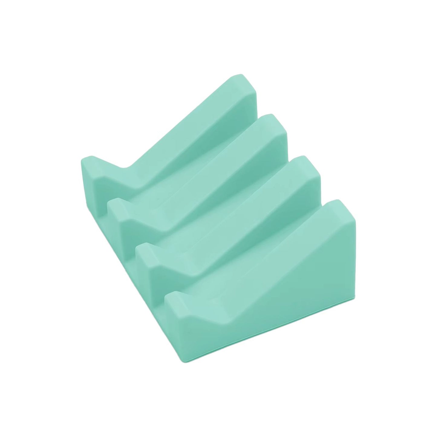 Silicone Drainage Soap Dish  Automatic Soap Rack For Bathroom NonSlip Soap Holder 7