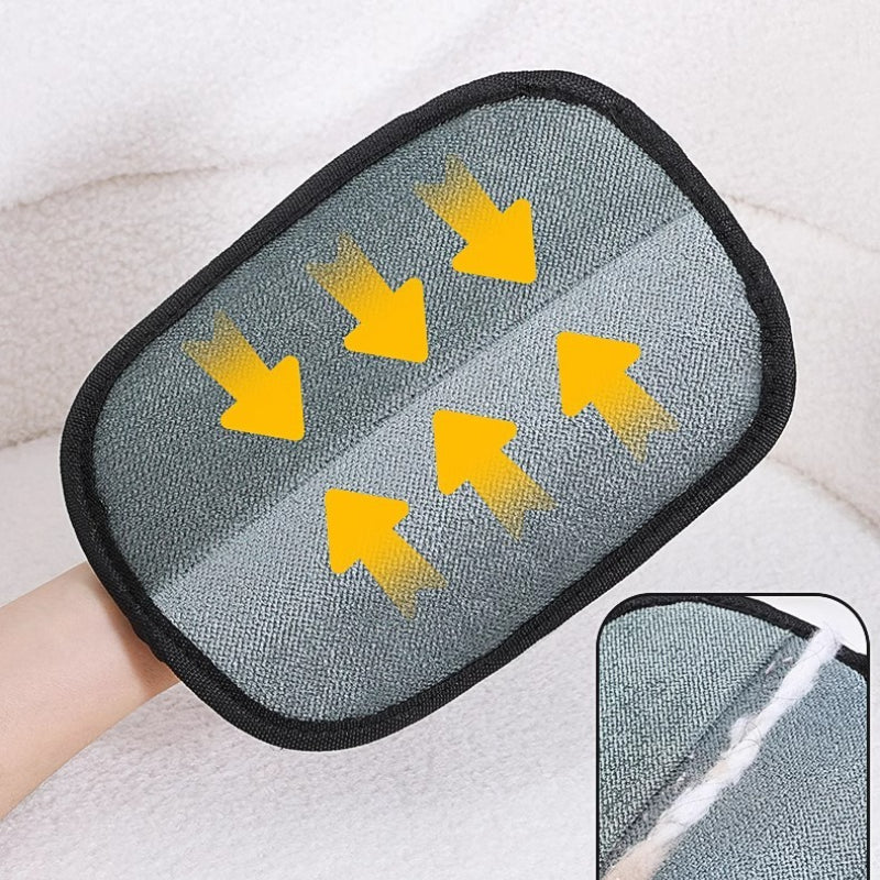 Washable Pet Hair Remover Gloves, Portable Cleaning Dehairing Products for Clothes and Pets