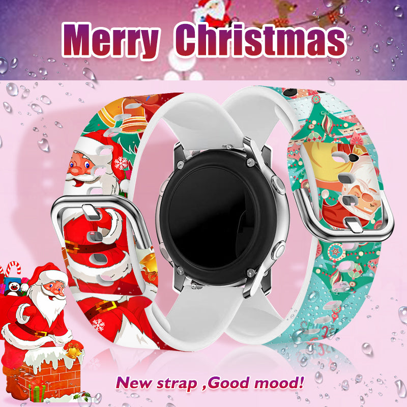 Replaceable Christmas Printed Strap For Watch Bracelet For Xiaomi Amazfit 2