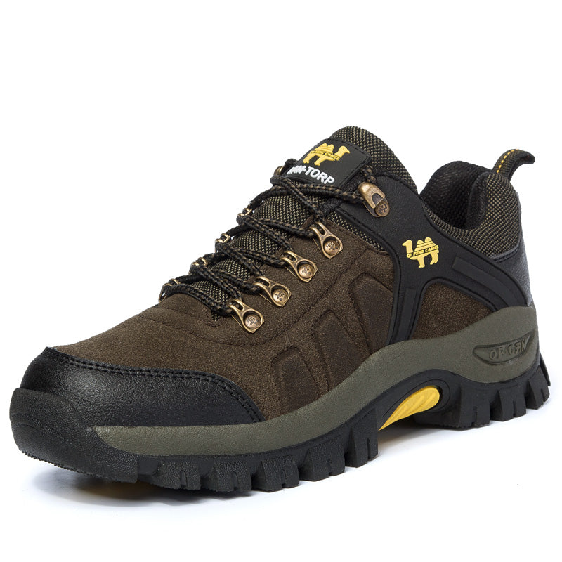Fashion Hiking Boots Non Slip Outdoor Rubber Ankle Boots Mens Women Climbing Shoes Autumn Winter Sneakers
