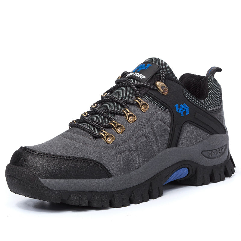Fashion Hiking Boots Non Slip Outdoor Rubber Ankle Boots Mens Women Climbing Shoes Autumn Winter Sneakers
