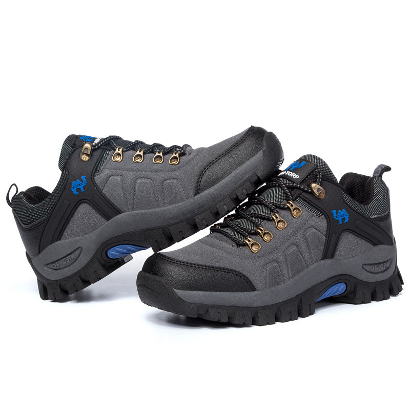 Fashion Hiking Boots Non Slip Outdoor Rubber Ankle Boots Mens Women Climbing Shoes Autumn Winter Sneakers