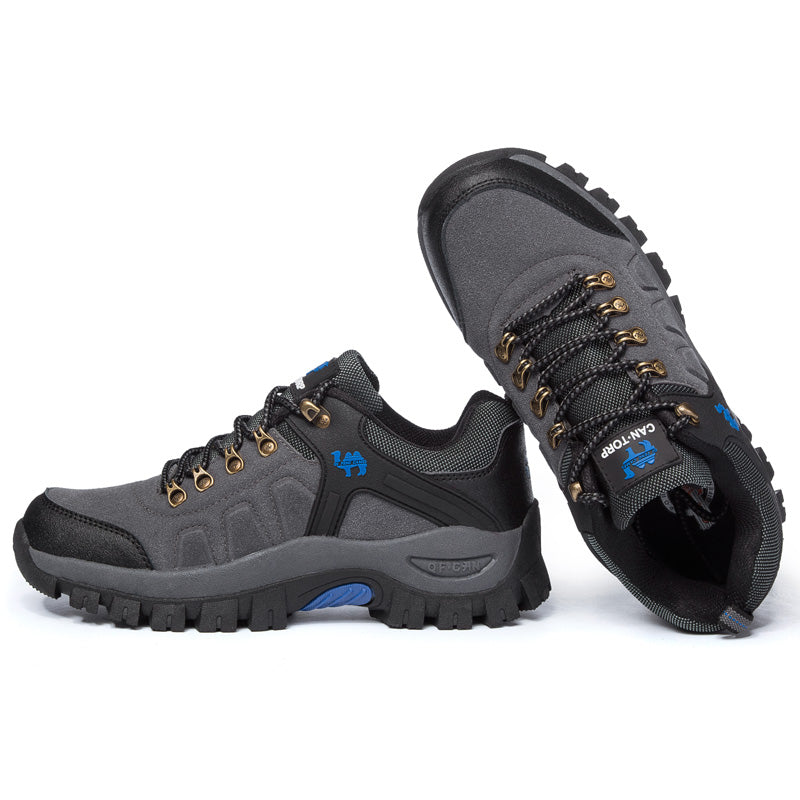 Fashion Hiking Boots Non Slip Outdoor Rubber Ankle Boots Mens Women Climbing Shoes Autumn Winter Sneakers