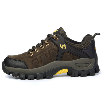 Fashion Hiking Boots Non Slip Outdoor Rubber Ankle Boots Mens Women Climbing Shoes Autumn Winter Sneakers