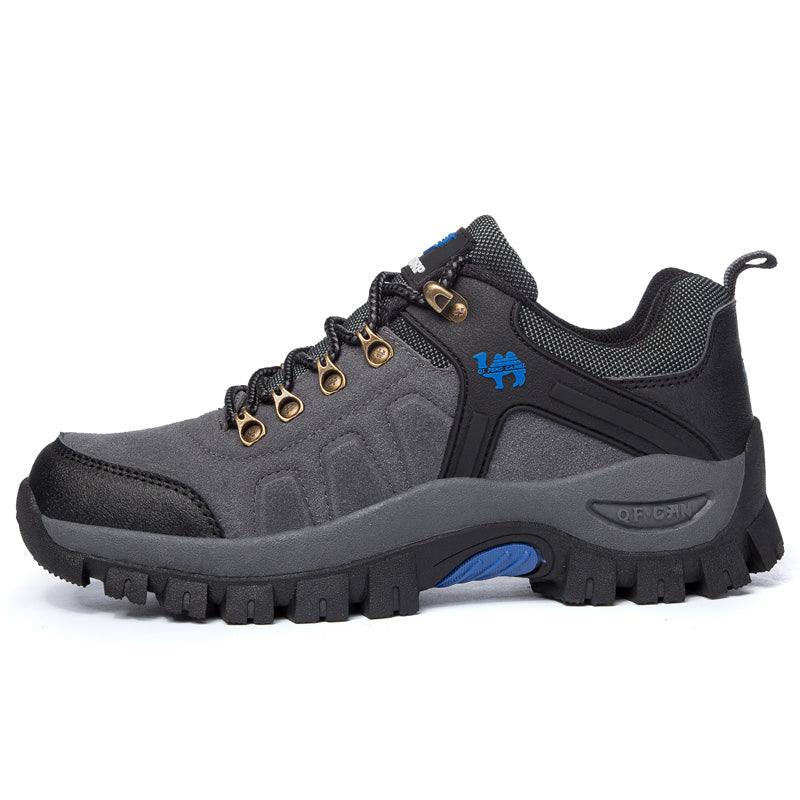 Fashion Hiking Boots Non Slip Outdoor Rubber Ankle Boots Mens Women Climbing Shoes Autumn Winter Sneakers