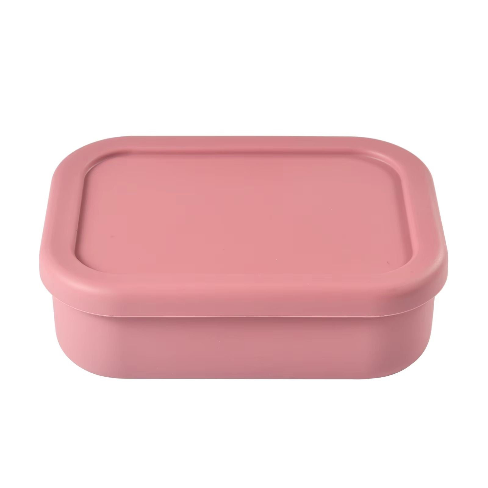Square Silicone 3in1 Bento Box  Insulated FoodGrade Lunch Container For Home  Outdoor Use 10