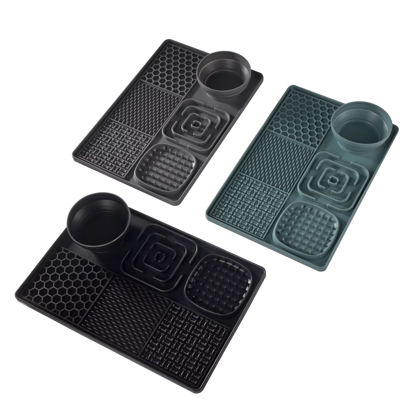 Silicone Dog Licking Pad  Suction Cup Slow Feeder  BPAFree Pet Feeder Mat 1