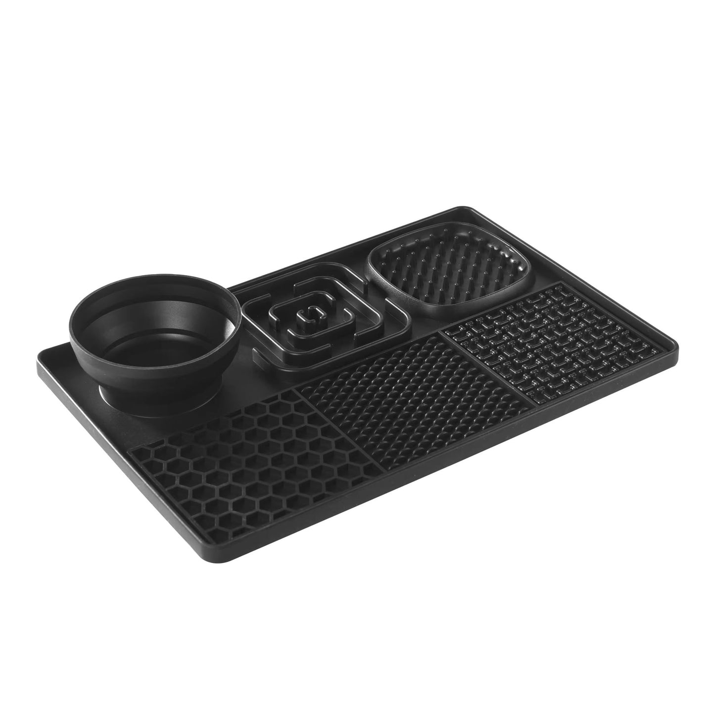 Silicone Dog Licking Pad  Suction Cup Slow Feeder  BPAFree Pet Feeder Mat 7
