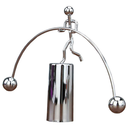 Creative balance ball, small iron man does not fall, swing weightlifting tumbler, fun man decoration ornament