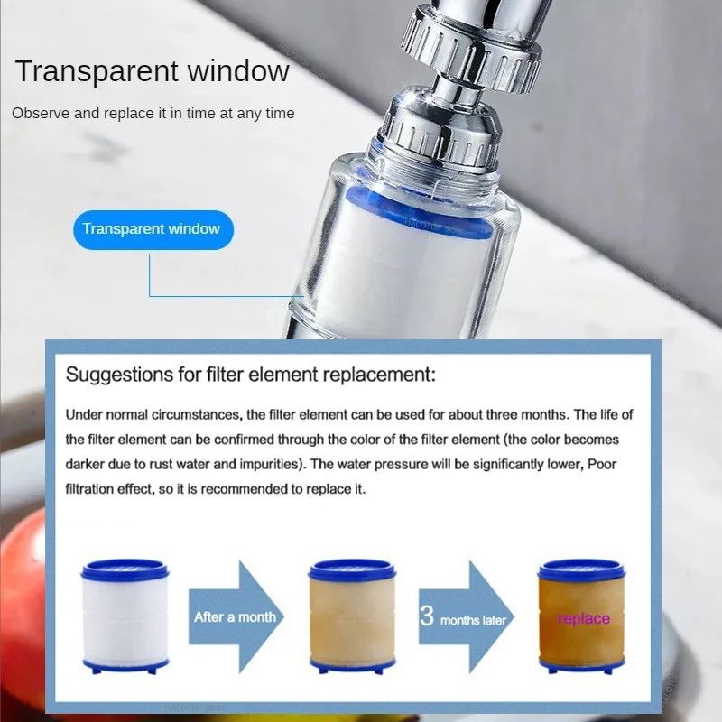 SoftFlow 10Pack Faucet  Shower Water Filter Insert  Remove Chlorine  Heavy Metals For Softer Water 1