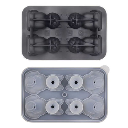 3D Cat Ice Block Mold  Flexible BPAFree Silicone Ice Mold For Drinks  Cocktails 7