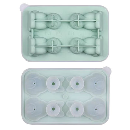 3D Cat Ice Block Mold  Flexible BPAFree Silicone Ice Mold For Drinks  Cocktails 8