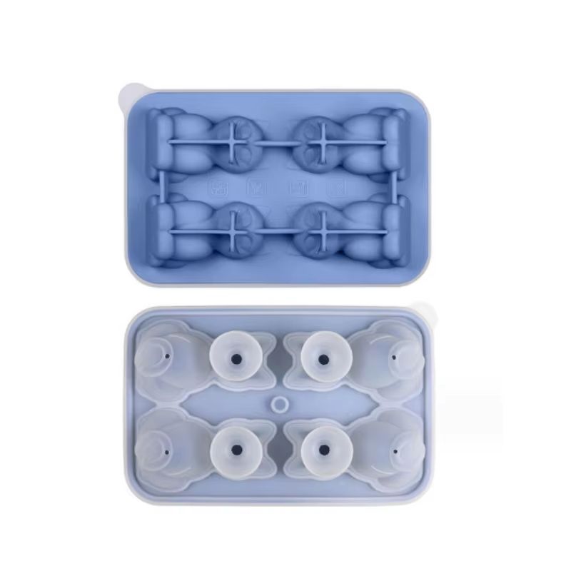 3D Cat Ice Block Mold  Flexible BPAFree Silicone Ice Mold For Drinks  Cocktails 10