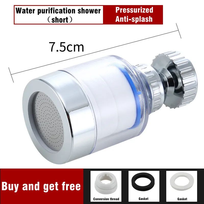 SoftFlow 10Pack Faucet  Shower Water Filter Insert  Remove Chlorine  Heavy Metals For Softer Water 7