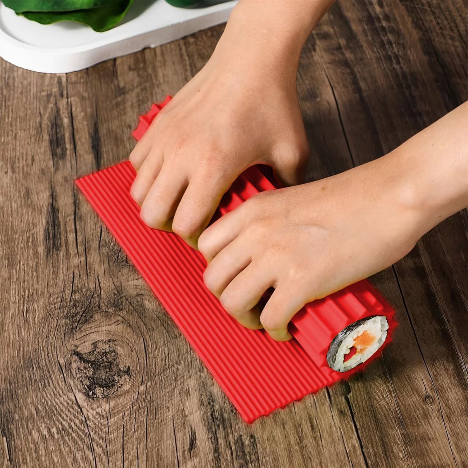 Silicone Sushi Rolling Mat  Nonstick Sushi Rolling Tool For Easy Home Sushi 4