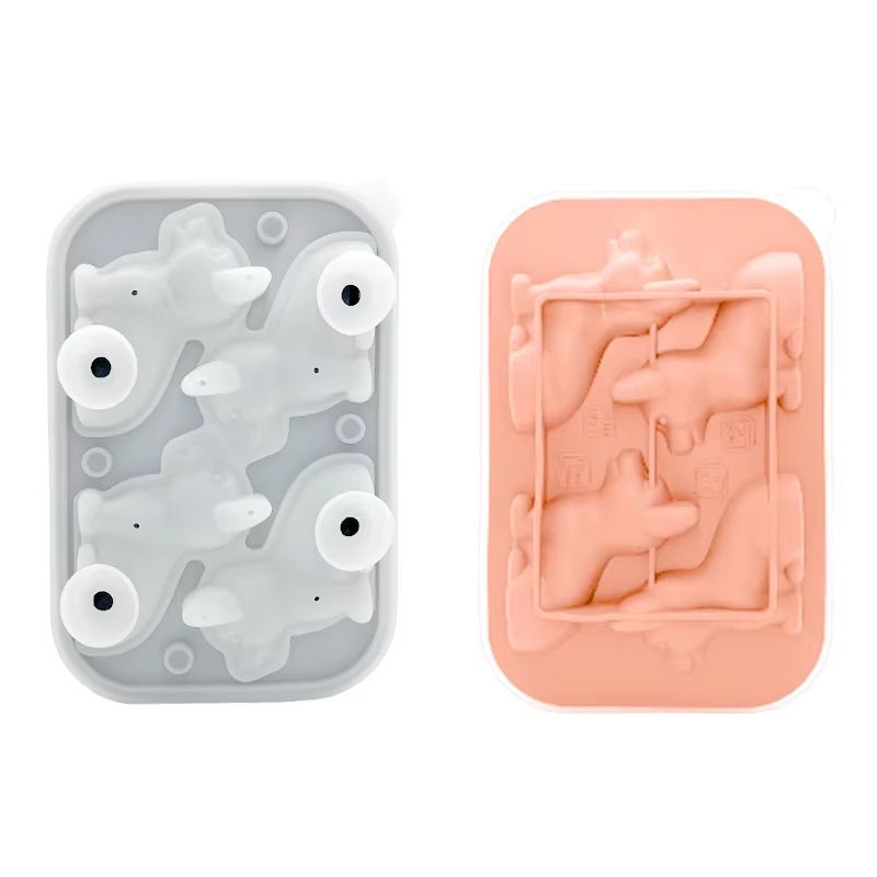 3D Corgi Silicone Ice Tray With Lid  BPAFree Ice Block Mold For Cocktails  Drinks 10