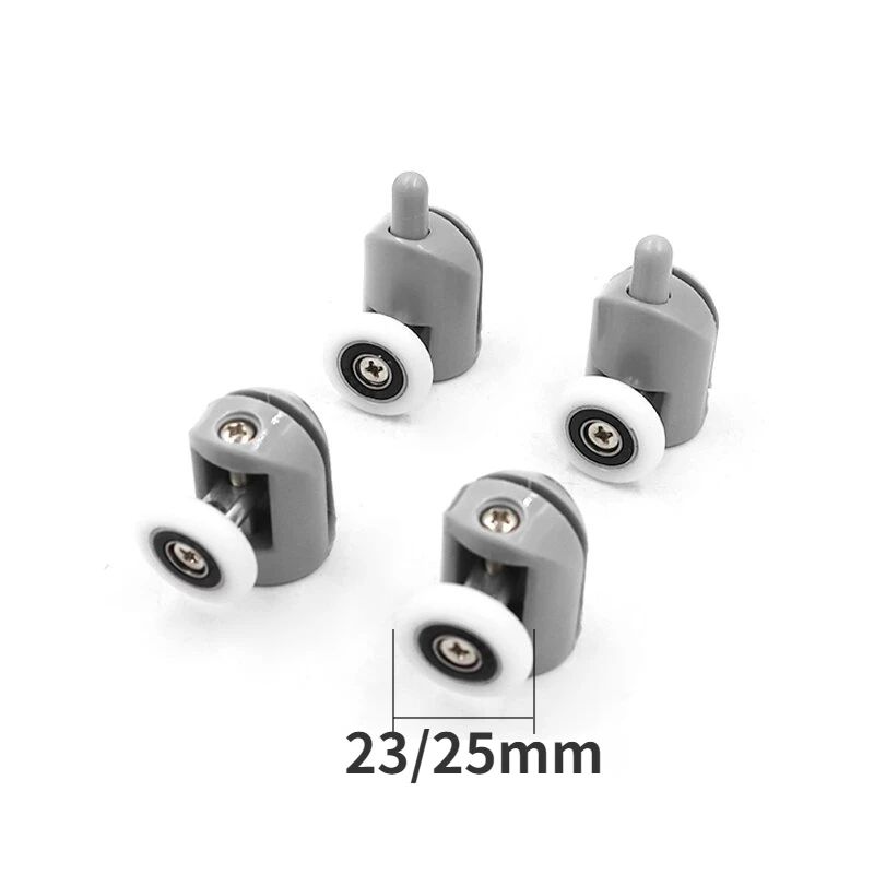 ShowerSmooth 4Piece Sliding Door Roller Set  Shower Cabin Replacement Wheels 1
