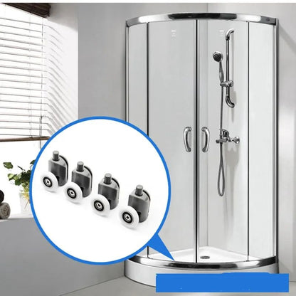 ShowerSmooth 4Piece Sliding Door Roller Set  Shower Cabin Replacement Wheels 5