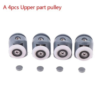 ShowerSmooth 4Piece Sliding Door Roller Set  Shower Cabin Replacement Wheels 6