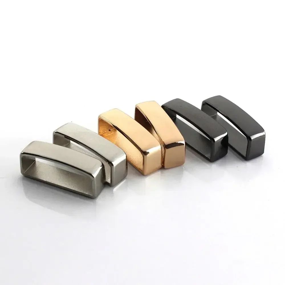 Metal DShape Belt Keeper Loop  HeavyDuty 40 Mm Strap Buckle For Leather Belts  Bags 1