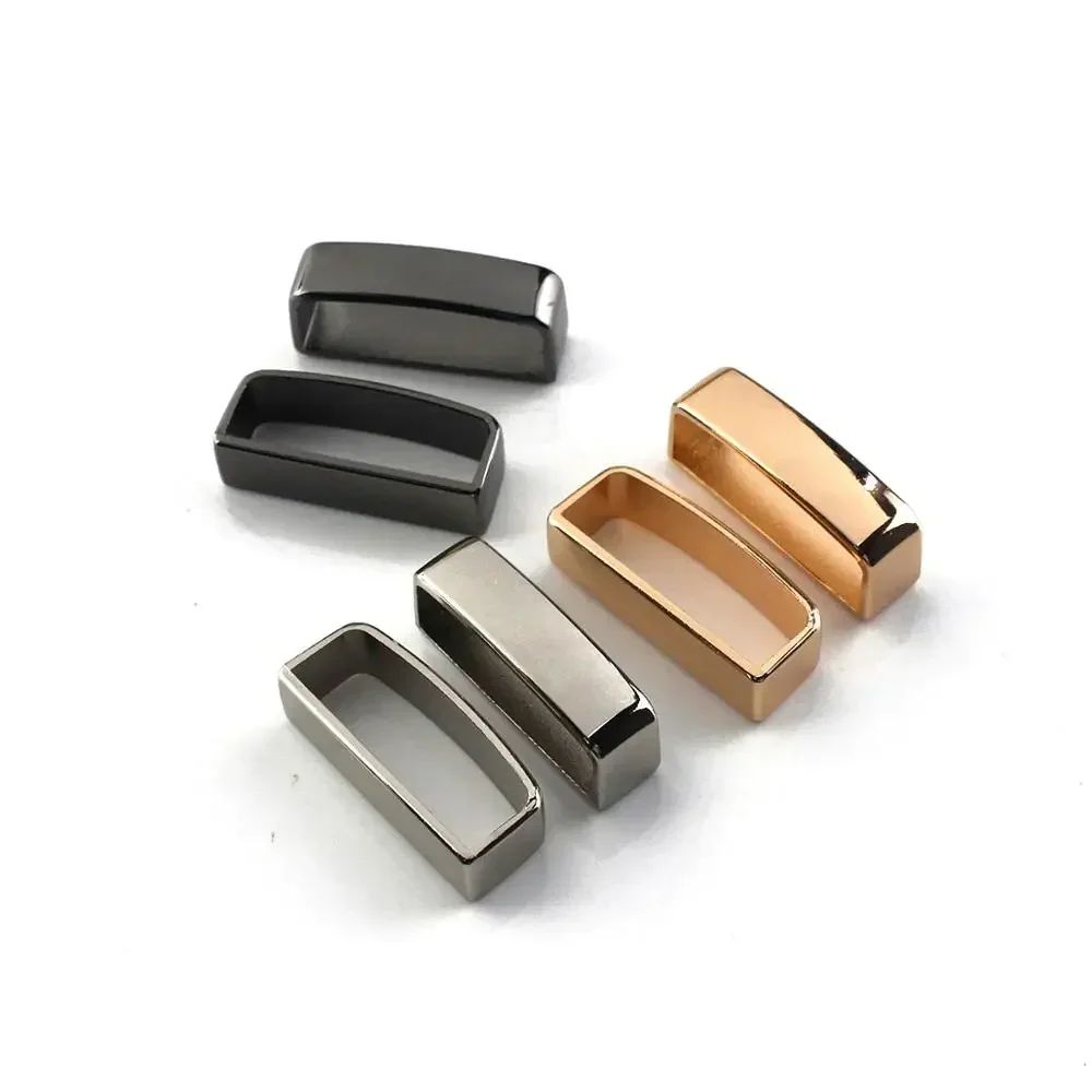 Metal DShape Belt Keeper Loop  HeavyDuty 40 Mm Strap Buckle For Leather Belts  Bags 3