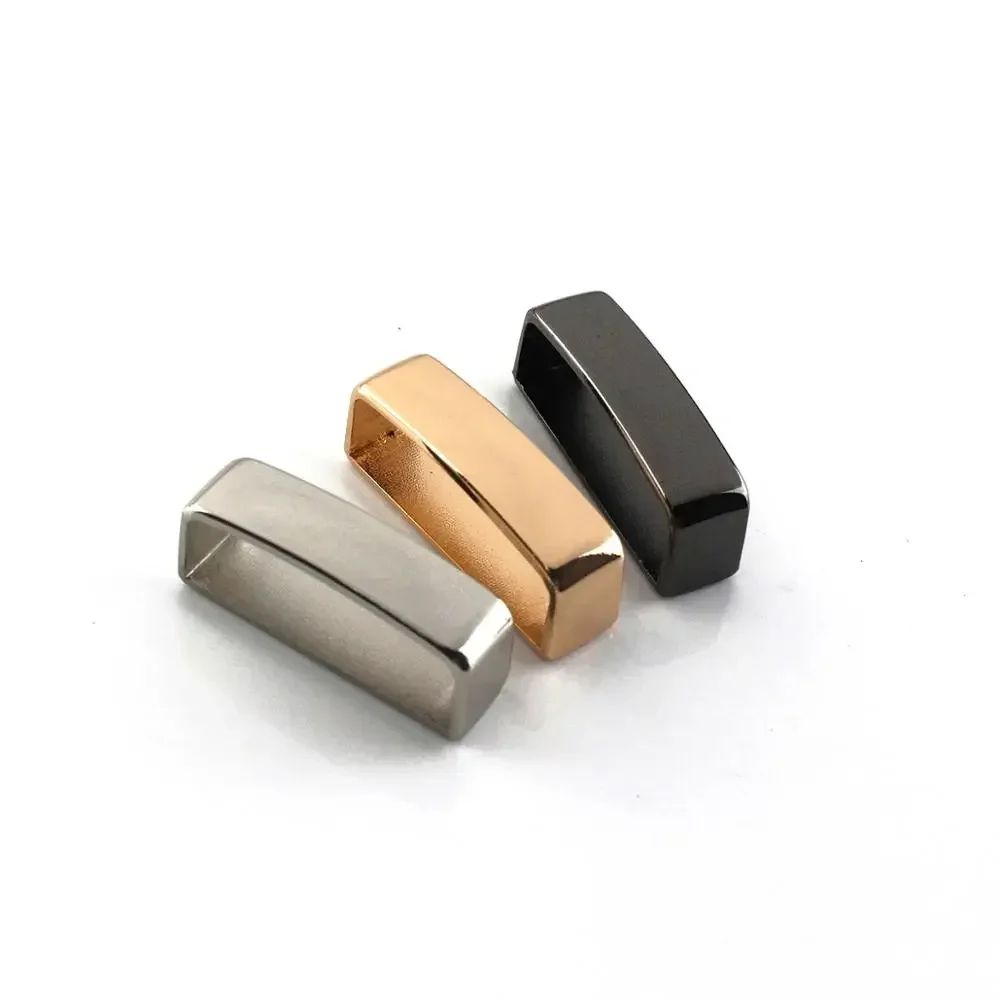 Metal DShape Belt Keeper Loop  HeavyDuty 40 Mm Strap Buckle For Leather Belts  Bags 5