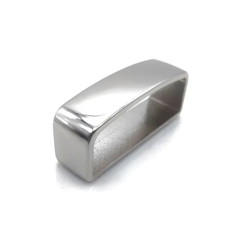 Metal DShape Belt Keeper Loop  HeavyDuty 40 Mm Strap Buckle For Leather Belts  Bags 7
