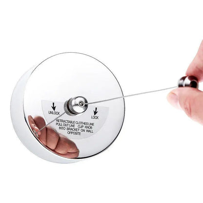 SmartSpace Retractable Stainless Steel Clothesline  Drying Rack 3