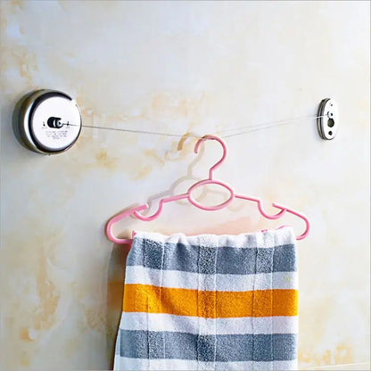 SmartSpace Retractable Stainless Steel Clothesline  Drying Rack 4
