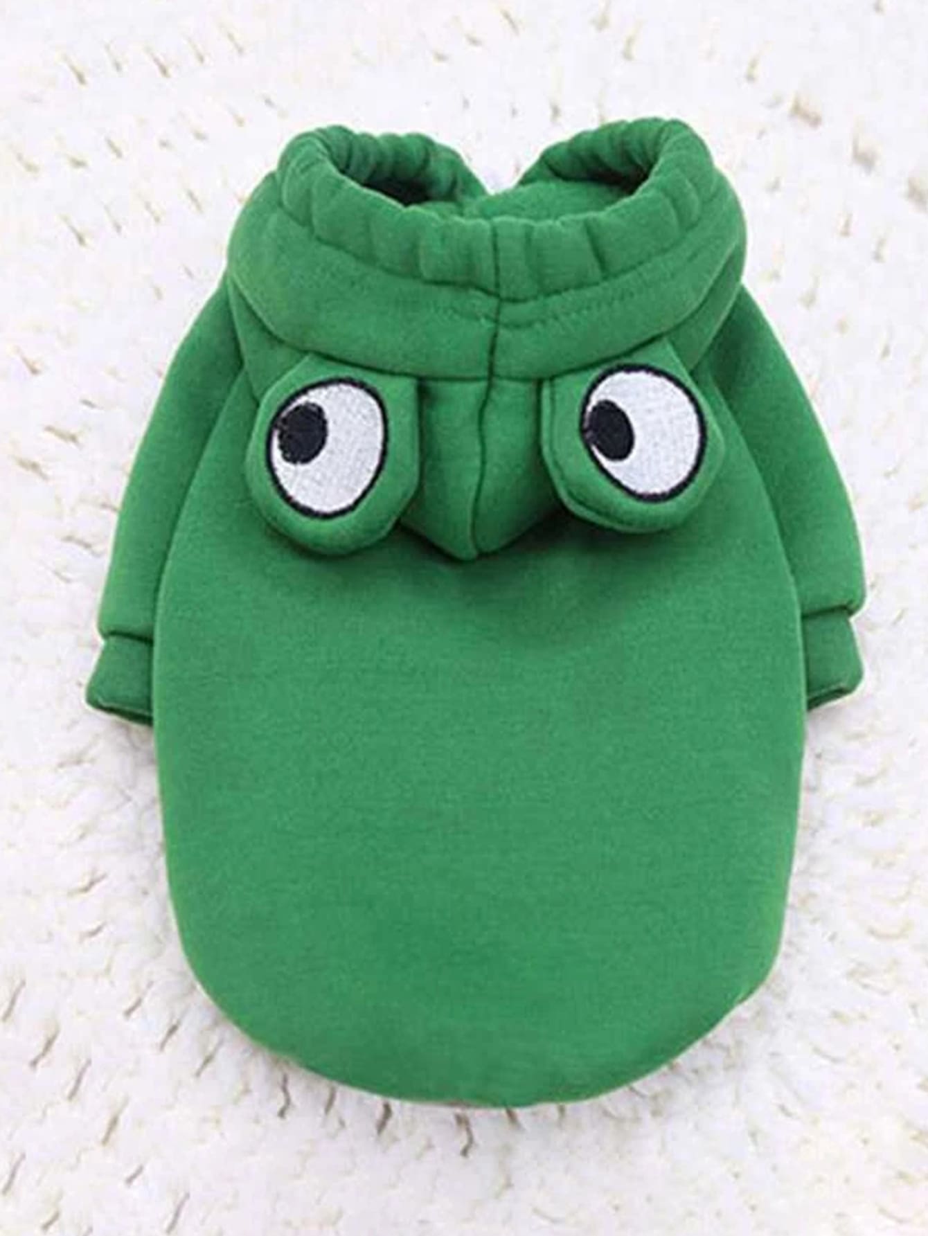 Cute Frog Pet Sweater Green Dog Hoodie For Small Dogs Fun Design Keep Your Pup Cozy And Stylish 1