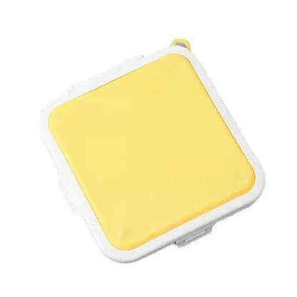 Eco-Friendly Lunch Container, Portable Silicone Sandwich Toast Bento Box, Reusable Sandwich Storage Box