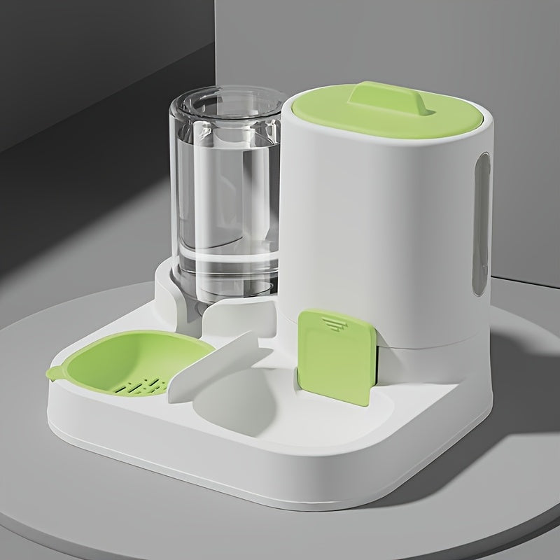 Large Capacity Automatic GravityFed Cat Water Dispenser  Feeder  SpillProof OnePiece Design 2